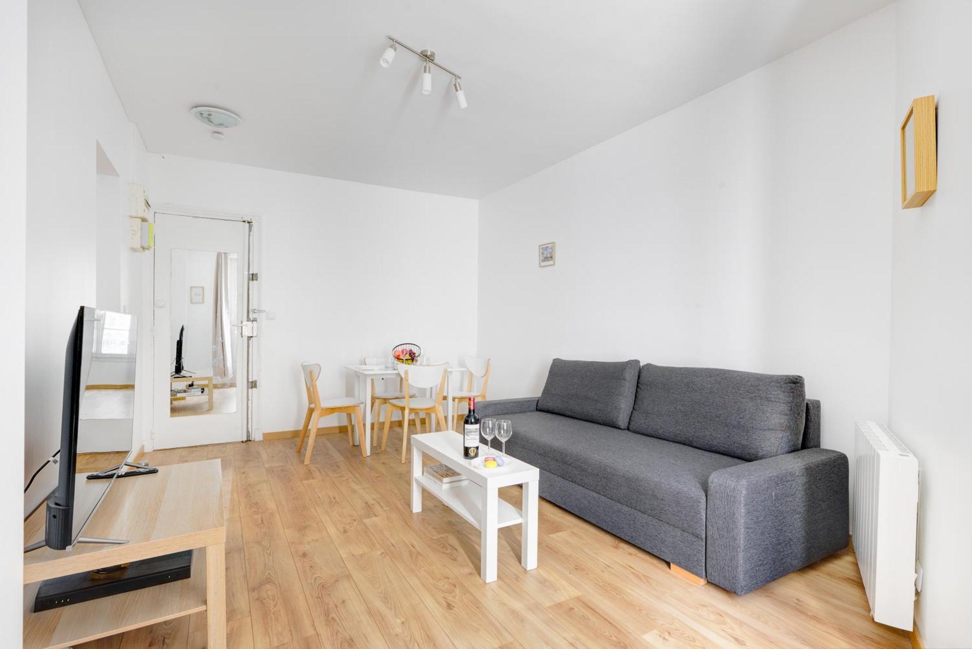4 Personnes Charmant Appartement Paris 13Eme Exterior photo